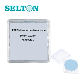 Hüdrofiilne PTFE Mikropoorne Membraan Millipore Filtreerimine Membraani 13/25/47/50/60mm